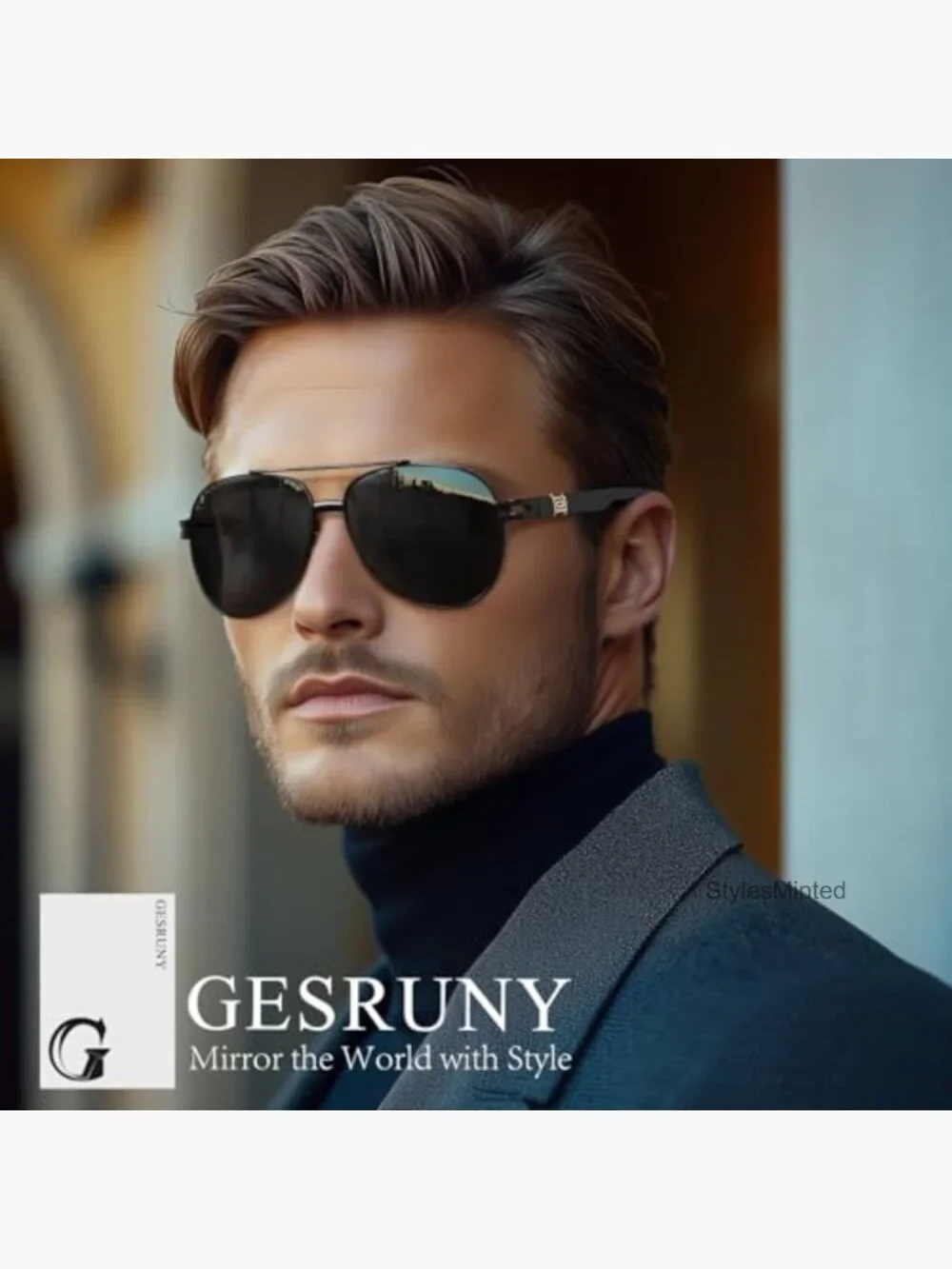 Polarized Aviator Sunglasses TR90 Metal Frame UV Protection Unisex